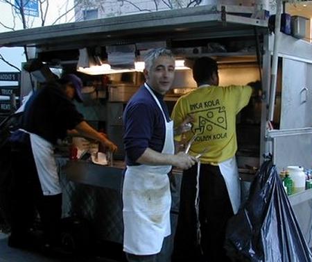Tony Dragonas, street vendor, 62nd Street and Madison Avenue